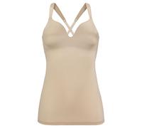 Schalen-BH-Hemd NUANCE, Damen, Gr. 70, Cup C, braun (caramel), Microtouch, Obermaterial: 63% Polyamid, 30% Elasthan, 7% Polyester, BHs, ohne Bügel mit 2 Tragevarianten (60874763-70) caramel