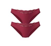 NUANCE Slip Damen 2xrot Gr.36/38