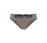 NUANCE Slip Damen taupe-schwarz Gr.44/46