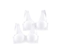 NUANCE Soft-BH Damen 2xweiß Gr.90E