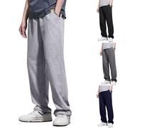 Nuaoxyeu blitzangebote des Tages Jogginghose Herren Baggy Sweatpants Elastische Taille Jogging Hose Mit Taschen Casual Jogpants Mit Kordelzug Sporthose Herren Lang Herren Sporthose