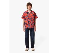 Nudie Jeans ARTHUR Flower Hawaii Shirt M