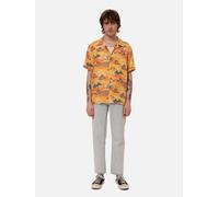 Nudie Jeans Hemd Arvid Hawaii Sunflower (gelb) S