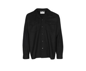 NUDIE JEANS Hemd VINCENT schwarz | XL