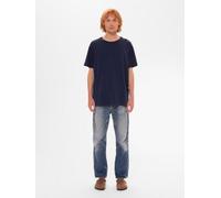 Nudie Jeans Herren T-Shirt "Roffe" French Blue (Blau) M