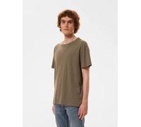 Nudie Jeans Herren T-Shirt "Roffe" Pale Olive (Grün) L