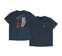 Nudie Jeans Herren T-Shirt "Roy"Basement Tracks - Blue L