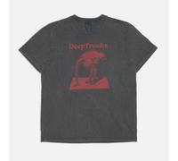 Nudie Jeans Herren T-Shirt "Roy" Deep Tracks - Antracite S