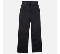 Nudie Jeans Dame Jeans - Clean Eileen - aus Bio-Baumwolle Smooth Black (schwarz)