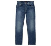 Nudie Jeans Solid Ollie Jeans Wild Blue Blau W31L32