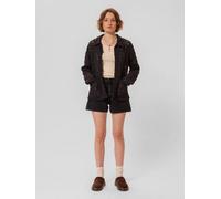 Nudie Jeans Jeansshorts - Maeve - aus Bio-Baumwolle und recycelter Baumwolle Black (schwarz) 27