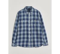 Nudie Jeans Julian Checked Worker Shirt Indigo Blau XL