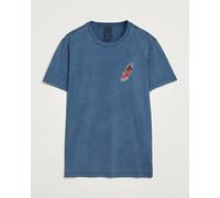 Nudie Jeans Roy Basement Tracks T-Shirt Blue Blau M