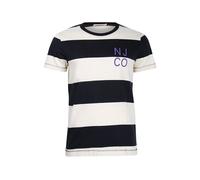 Nudie Jeans Roy Block Stripe Größe: S | Bedruckte T-Shirts Outlet | Herren