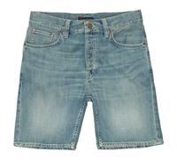 Nudie Jeans Seth Denim Shorts Drift Wood Light Blue Blau W29