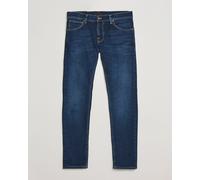 Nudie Jeans Tight Terry Jeans Dark Steel Blau W31L32