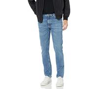 Nudie Jeans Lean Dean Jeans Lost Orange Blau W36L34