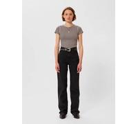 Nudie Jeans Wide Leg Jeans Clean Eileen - Smooth Black