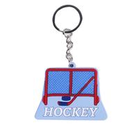 NUEAYMS Mode Eishockey Schlüsselanhänger Tasche Charme Cartoon Wintersport Anhänger Schlüsselanhänger Autoschlüssel Handtasche Dekorationen Eishockey Schlüsselanhänger