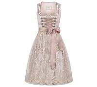 Dirndl NÜBLER "Dirndl midi Tessa", Damen, Gr. 44, EURO, rosa, Obermaterial: 100% Polyester PES., Kleider (54003833-44) rosa