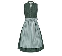 Dirndl NÜBLER "Dirndl Midi Jette", Damen, Gr. 42, EURO, grün, Obermaterial: 100% Baumwolle CO., Kleider (91136449-42) grün