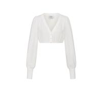 Nübler Dirndlbluse Charlotte Langarm in Creme, Größe:42