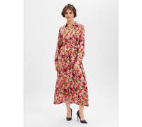 Nümph Hemdblusenkleid Damen rot, 38