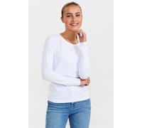 Nümph - NUKAZUMI LS BLOUSE bright white - Gr. - M