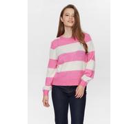 Bekleidung NURIETTE BIG STRIPE PULLOVER rosa - Nümph - Größe XS - S XS - S rosa