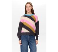 Nümph Strickpullover mit Alpaka- und Woll-Anteil Damen marine, L