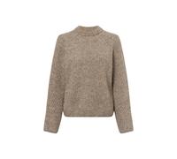 Nümph Strickpullover mit Alpaka-Anteil Damen melange, XXL