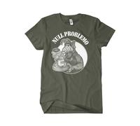 Null Problemo Alf T-Shirt M2, Farbe: Khaki, Bekleidungsgröße: XL