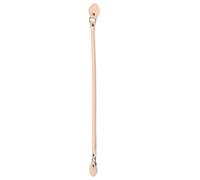 NULYLU 40cm Ledertaschengurt Ersatzriemen aus Echtem Leder Strapazierfähiger Schultergurt in Beige für Selbstgemacht Handtaschen Umhängetaschen und Messenger Taschen