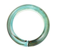 NULYLU Modernes Rundes Acrylarmband in Grün Leichtes und Bequemes Design als Modisches Accessoire für Sommer und Festgeschenke