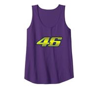 Number 46 - Superbike Racing Number Tank Top, Damen, Violett, M