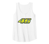 Number 46 - Superbike Racing Number Tank Top, Damen, Weiß, L