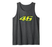 Number 46 - Superbike Racing Number Tank Top, Herren, Anthrazit Meliert, L