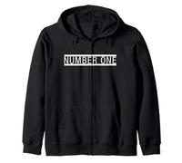 Number One Illustration Novelty Graphic Designs Kapuzenjacke