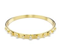 Numina Armreif, Gemischte Rundschliffe, Weiß, Goldlegierungsschicht S