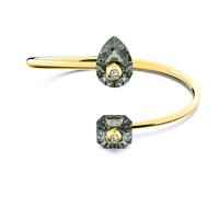 Swarovski Numina Armreif, Vergoldeter Damenarmreif mit Strahlenden Swarovski Kristallen