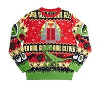 Numskull Offizieller Jurassic Park Unisex Strickpullover Neuheit Weihnachtspullover, Jurassic Park, XL
