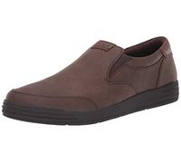Nunn Bush Herren Zehenbereich, Kore City Walk Mokassin-Zehen-Sneaker-Stil, Schlupfschuh, Dunkelbraun, 47 EU