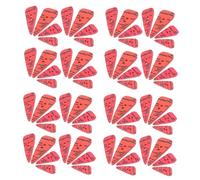 NUOBESTY 100stücke Karottenholzknöpfe Für Diy-bastelknöpfe Holzornamente Karottenverzierungen Nähknöpfe Scrapbooking-knöpfe Bastelknöpfe Holzknöpfe