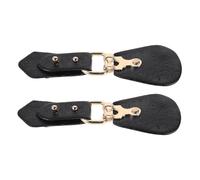 NUOBESTY 2 Stück Annähbare Pu Legierungs Mantelknöpfe mit Taillenformendem Haken Verstellbarer Metallverschluss für Damenjacken Selbstgemacht Nähzubehör für Mäntel und Pullover