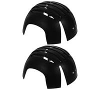 NUOBESTY 2 Stück Kunststoff Baseballkappen Innenstütze Kappenhalter Schwarz Universelle Hutunterstützung für Baseballmützen