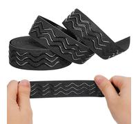 NUOBESTY Gripper Gummiband 3cm Breit Rutschfestes Elastisches Nylongummi Mit Elastan Hautfreundlich Vielseitig Für Nähen Selbstgemacht Kleidung Und Basteln 5m