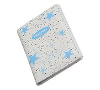 NUOBESTY PU Passport Schutzhülle für Reisepass und Karten Reisepass Organizer Geldbörse für Männer und Frauen für Reisen und Outdoor Aktivitäten mit Sternen Design