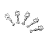 NUOBESTY Sewing Machine Needle clamp, Household Sewing Part, 5pcs Metall Silber, einfacher Austausch, für präzises Nähen und Nähmaschinen Reparaturen