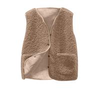 Nuoke Teddy Weste Damen Winterjacke Damen Puffer, Puffer Jacke, fliesjacken für Frauen, Kuschelpullover, Teddy Mantel, Damenjacken, deckenhoodie, Daunenjacke, Mantel kariert, Pulli Decke