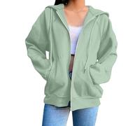 Nuoke Trachtenjacke Damen, Strickjacke kurz, Damen Hoodie, riesen Hoodie, Pullover, Damenjacken für den übergang, deckenpulli, Coole Klamotten für Jugendliche mädchen, Sportjacke mädchen